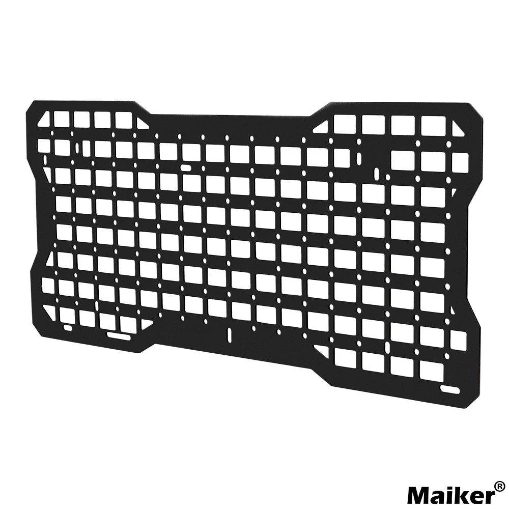 Panel táctico para portón trasero JK y JL con kit de herramientas y organizador, compatible con Jeep Wrangler 2007-2022 JK y JKU