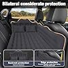 Colchón inflable para asiento trasero del coche: cama de camping para vehículos todoterreno, adecuada para camiones y furgonetas, acolchada y de doble cara para viajes