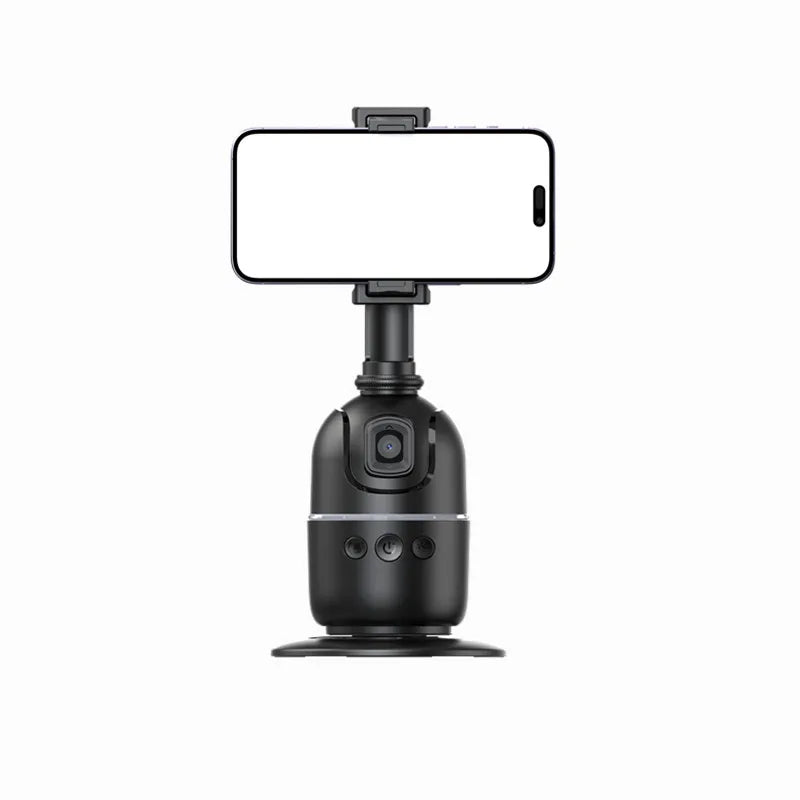 Gimbal Inteligente P03 con IA – Seguimiento Facial Automático de 360°, Rotación Todo en Uno, Estabilizador y Soporte para Smartphone para Vídeos y Vlogs