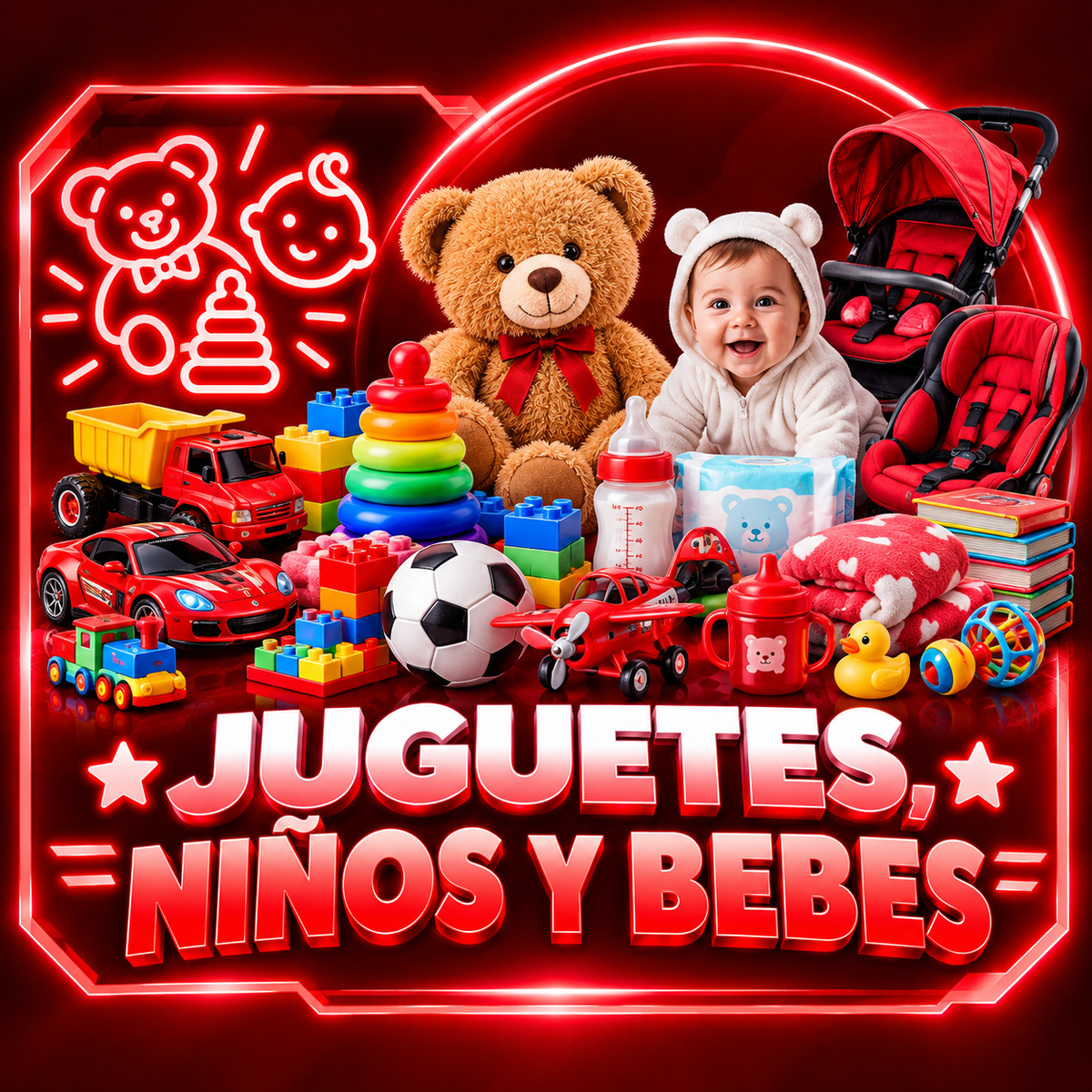JUGUETES, NIÑOS Y BEBES
