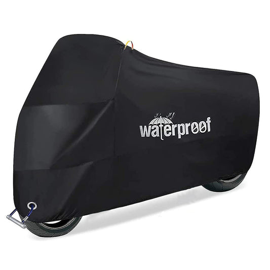 Funda para vehículo eléctrico y motocicleta de tela Oxford de tafetán de poliéster, impermeable y con protección solar