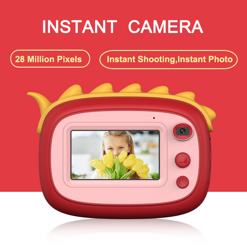 Nueva Cámara Infantil de Alta Definición con Impresión de Fotos – Cámara para Hacer Fotos e Imprimirlas, con Función DIY de Grafiti