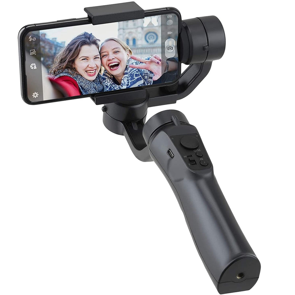 Estabilizador de mano de tres ejes F6 para teléfonos móviles, gimbal inteligente con antivibración y soporte para transmisiones en vivo en exteriores.