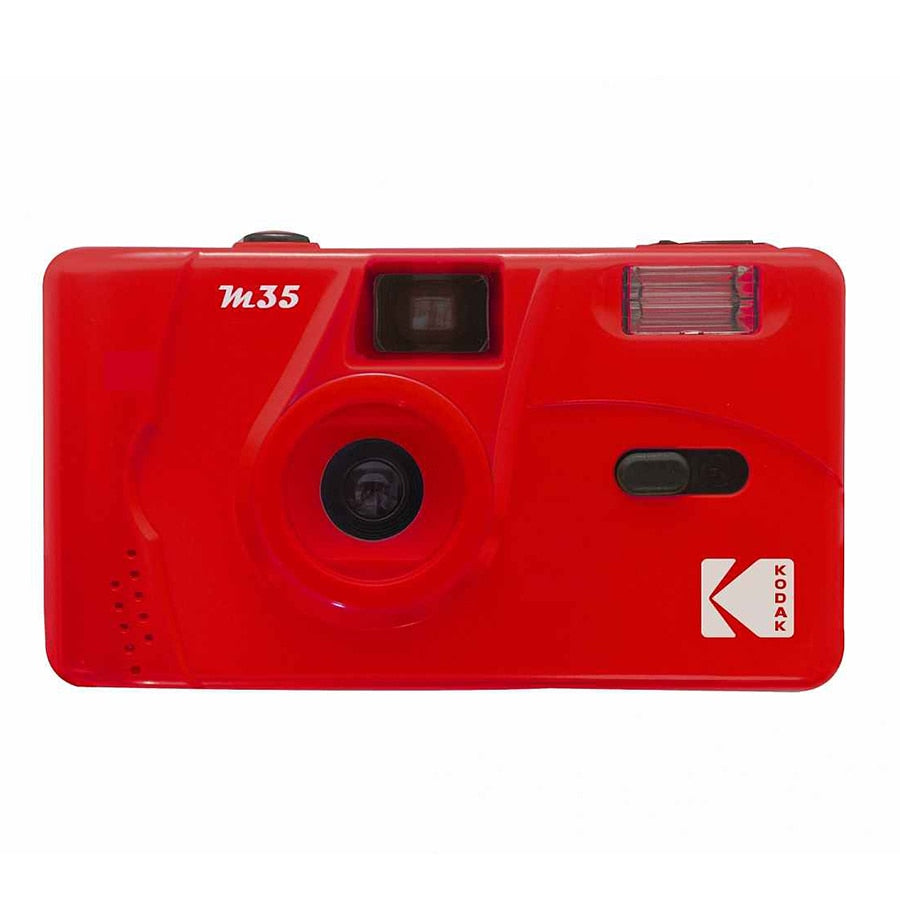 Cámara de Película Reutilizable KODAK M35 / M38 de 35 mm con Diseño Vintage Retro – Disponible en Azul Cielo, Amarillo, Verde Menta, Rosa, Rojo y Azul Cobalto