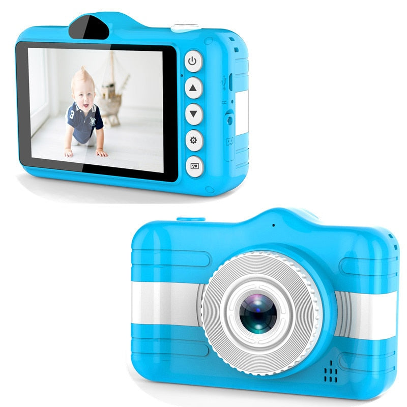 Cámara Digital Infantil de 3,5 Pulgadas – Cámara para Niños con Diseño de Dibujos Animados, Juguete y Regalo de Cumpleaños, 12 MP, Fotos y Vídeos 1080P