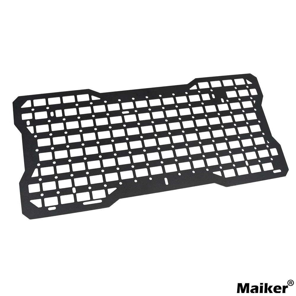 Panel táctico para portón trasero JK y JL con kit de herramientas y organizador, compatible con Jeep Wrangler 2007-2022 JK y JKU