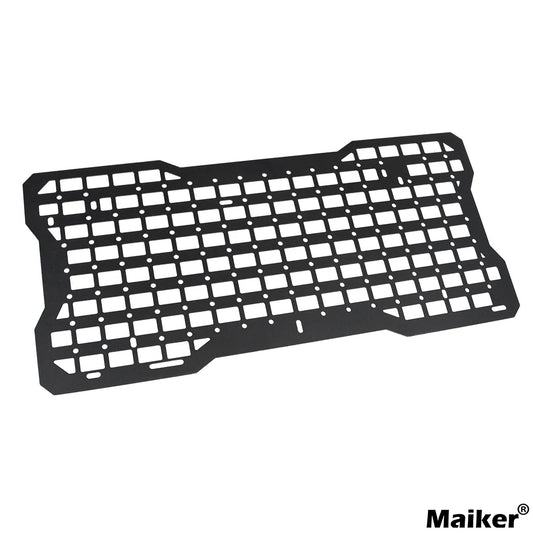 Panel táctico para portón trasero JK y JL con kit de herramientas y organizador, compatible con Jeep Wrangler 2007-2022 JK y JKU