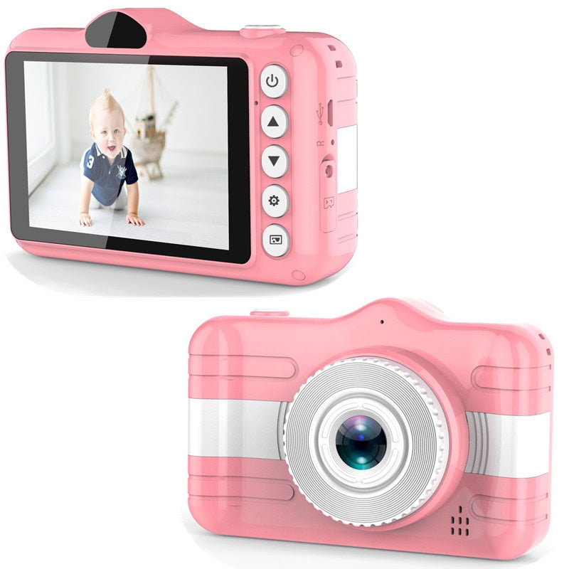 Cámara Digital Infantil de 3,5 Pulgadas – Cámara para Niños con Diseño de Dibujos Animados, Juguete y Regalo de Cumpleaños, 12 MP, Fotos y Vídeos 1080P