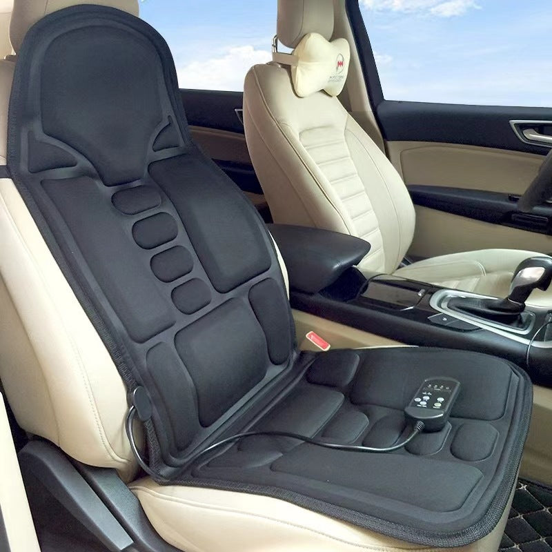 Cojín de masaje para coche y hogar con calefacción y masaje cervical
