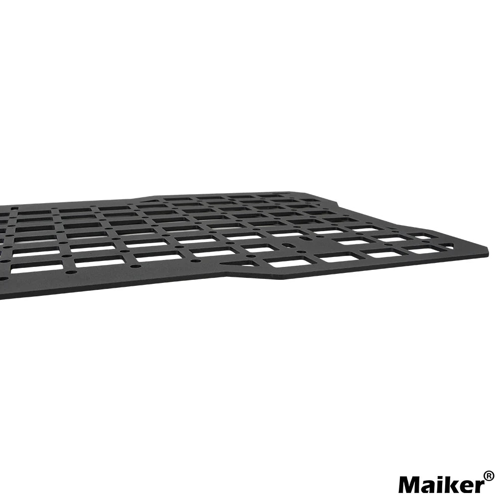 Panel táctico para portón trasero JK y JL con kit de herramientas y organizador, compatible con Jeep Wrangler 2007-2022 JK y JKU