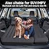 Colchón inflable para asiento trasero del coche: cama de camping para vehículos todoterreno, adecuada para camiones y furgonetas, acolchada y de doble cara para viajes