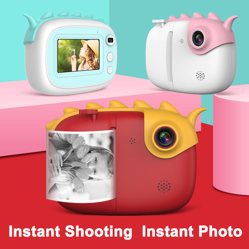 Nueva Cámara Infantil de Alta Definición con Impresión de Fotos – Cámara para Hacer Fotos e Imprimirlas, con Función DIY de Grafiti