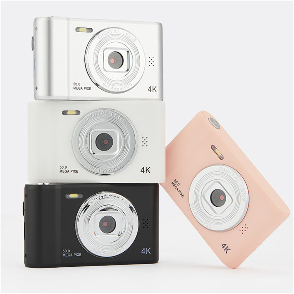 Cámara Digital Retro HD D04 – Cámara CCD Portátil y Compacta para Uso Escolar