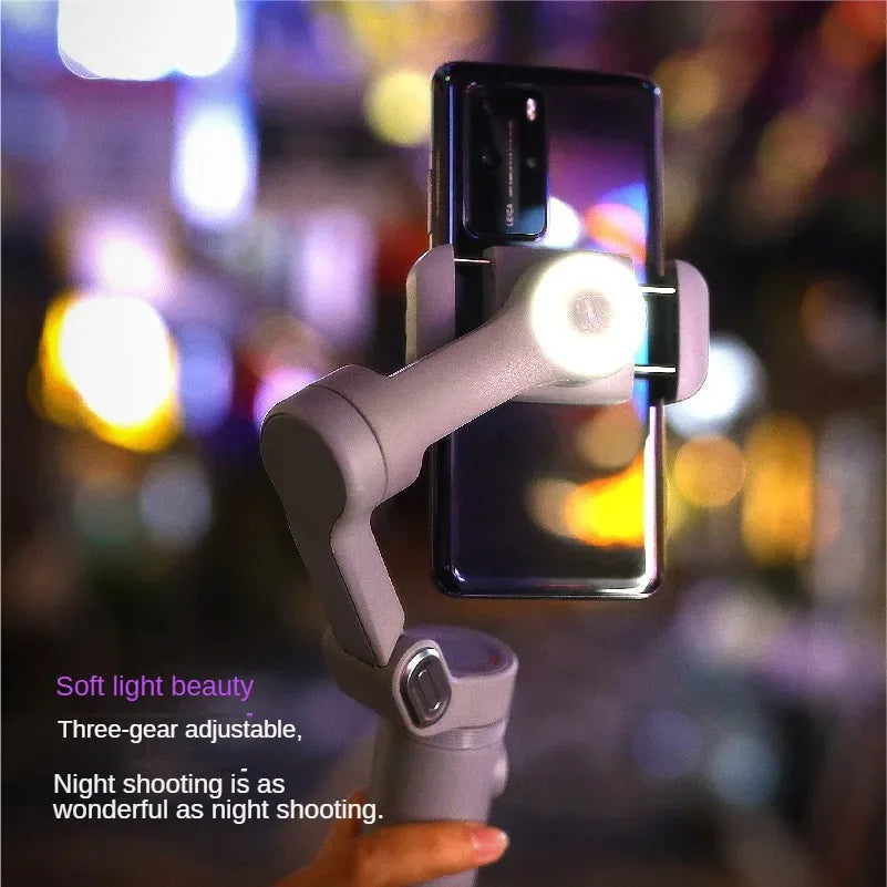 Estabilizador de Tres Ejes XPro para Teléfono Móvil – Gimbal Antivibración para Vídeos Cortos de TikTok, Vlogs, Grabaciones Portátiles y Retransmisiones en Directo
