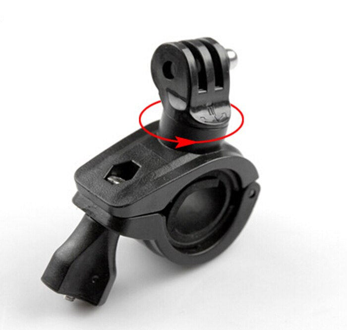 Soporte de Manillar para Bicicleta y Motocicleta con Rotación de 360° para GoPro Hero 8, 7, 6, 5, 4 y Cámaras SJCAM