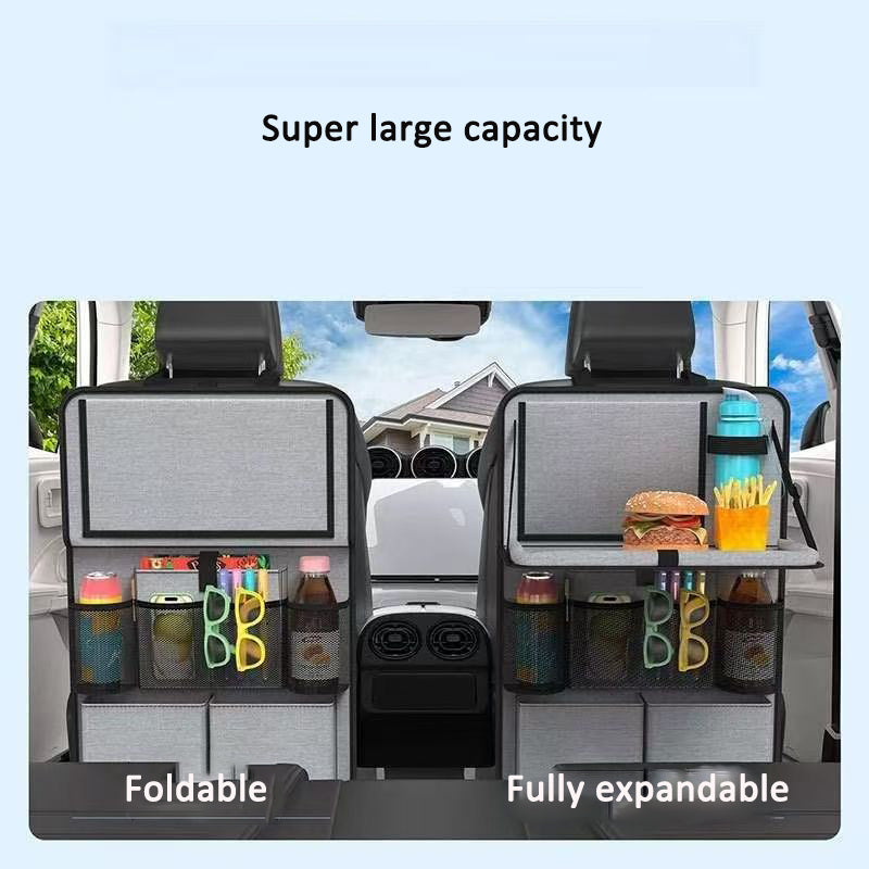 Bolsa de almacenamiento para asiento de coche, bolsa organizadora para respaldo del asiento