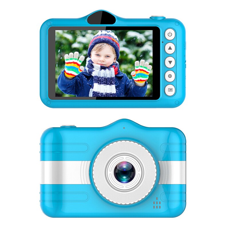Cámara Digital Infantil de 3,5 Pulgadas – Cámara para Niños con Diseño de Dibujos Animados, Juguete y Regalo de Cumpleaños, 12 MP, Fotos y Vídeos 1080P
