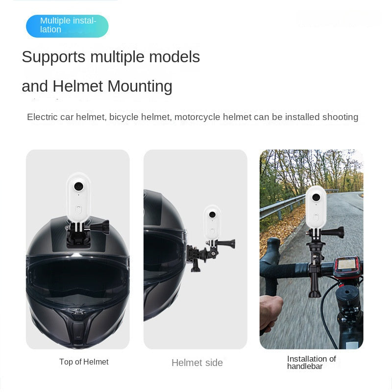 Cámara Deportiva Thumb con Clip Trasero Magnético – Cámara para Bicicleta, Grabadora Portátil para Deportes y Mascotas