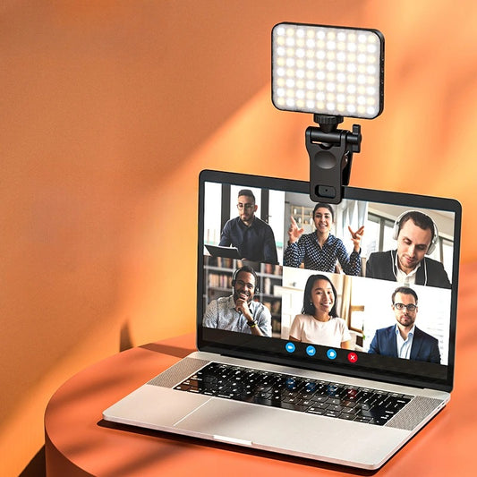 Luz de Relleno para Retransmisiones en Directo – Luz para Teléfonos Móviles y Tablets