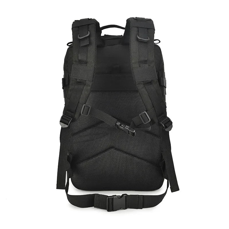 Mochila de escalada para actividades al aire libre con camuflaje para hombre, mochila deportiva de viaje, mochila táctica de gran capacidad para hombre.