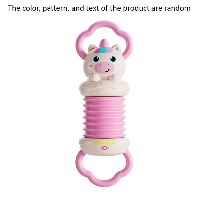 Unicorn musical accordion toy: Montessori sensory instrument for babies, newborn gift for 0-12 months, learning toy for toddlers, baby toys.