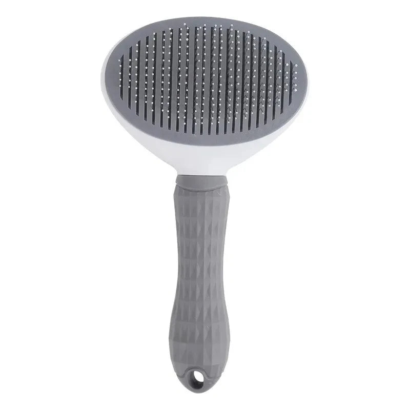 Cepillo para perros y gatos, peine autolimpiante para eliminar el pelo, herramienta de aseo para mascotas, peine desenredante para perros y accesorios para mascotas.